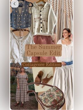 🧺The Summer Capsule Edit / Cottagecore Edition🧺 (8-10 Curated Pieces)